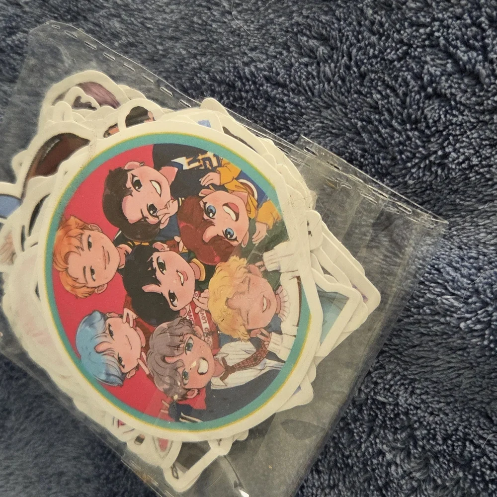 Colorful Character Stickers - Picture 2 of 5